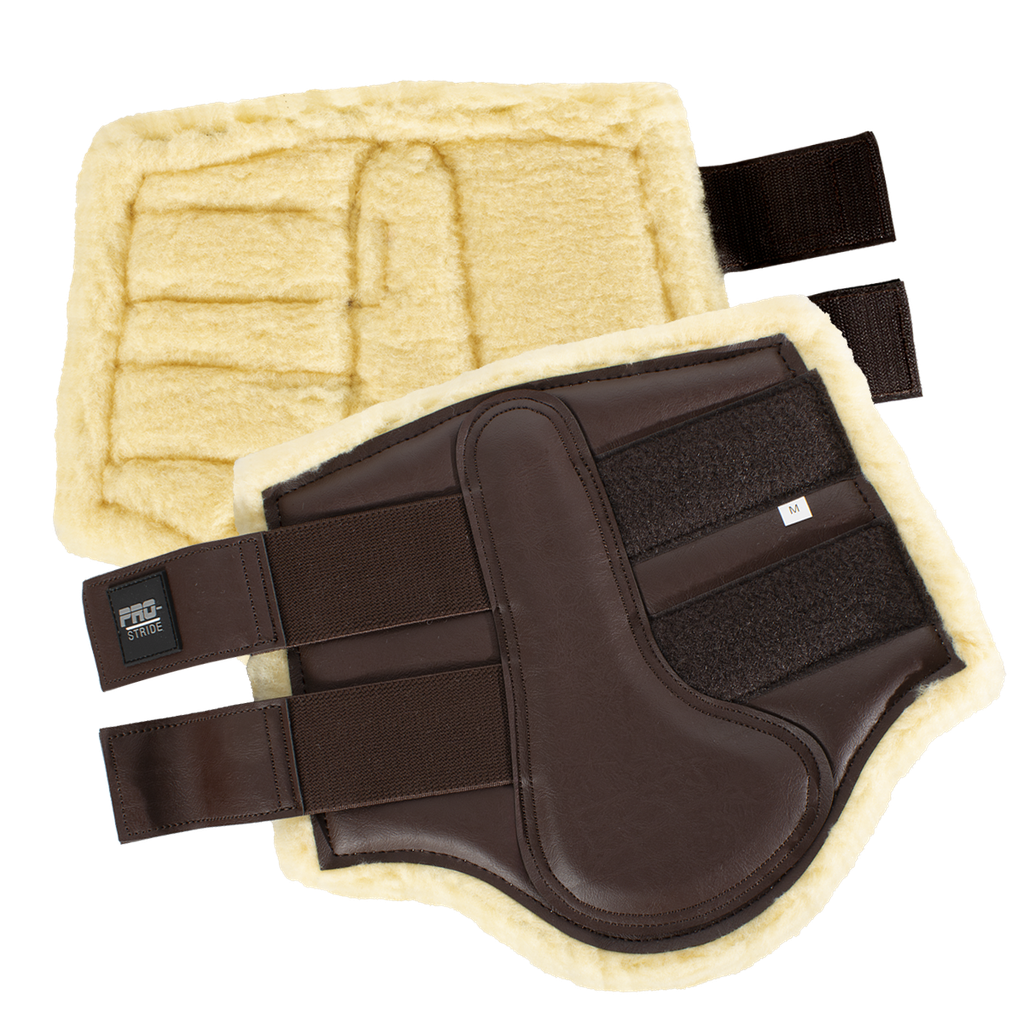 Pro Stride Sheepskin Brushing Boots